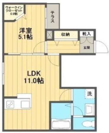 KUTの物件間取画像